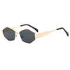 Retro Fashion Personalized Beach Sunglasses Diamond Frame Design Glasses Men'S And Women'S Small Frame Sunscreen Glasses