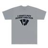 Dave Blunts I Cant Put Down The Cup T-shirts Women Men HipHop Short Sleeve Tee