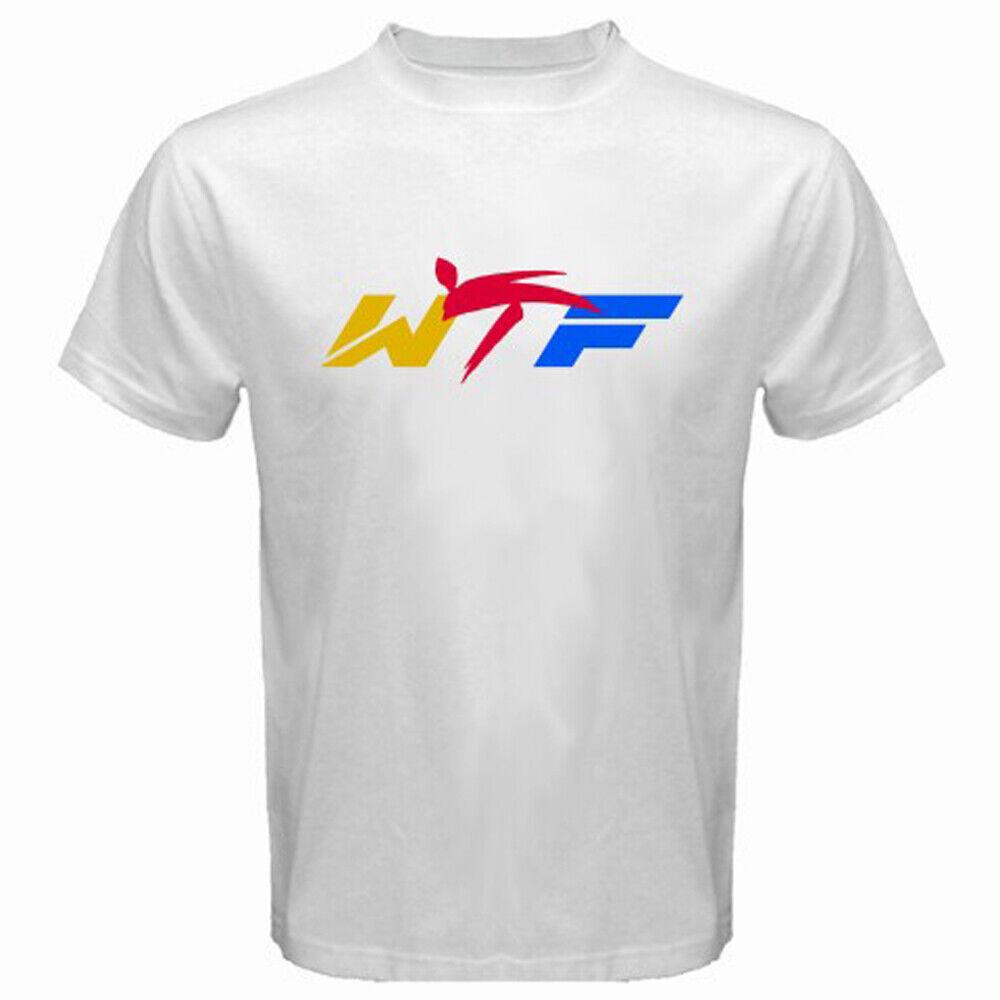 WT WTF Taekwondo Kick Logo Sport T-Shirt