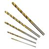 1-3mm Twist Drill Set Titanium Plated Hole Cutter Multifunctional Woodwork Drill