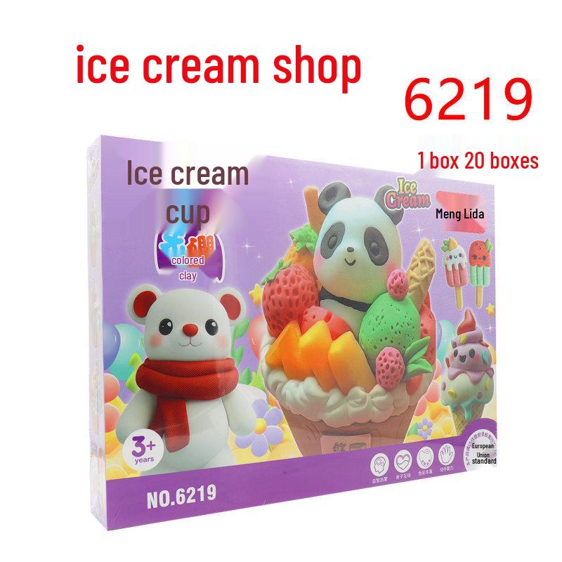 Non-toxic Play-Doh Kids Noodle & Ice Cream Maker Clay Set