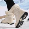 Autumn and Winter Snow Boots, Mother Shoes, Soft-soled Middle-aged Plus Velvet Non-slip Warm High-top Sports Women's Cotton Shoes