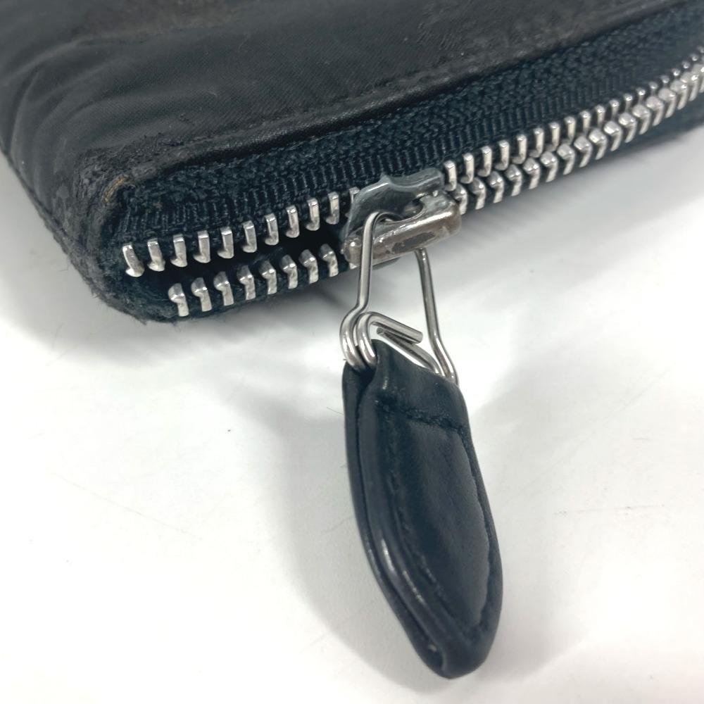 CHROME HEARTS logo Zip Around Long Wallet Long Wallet Nylon Black