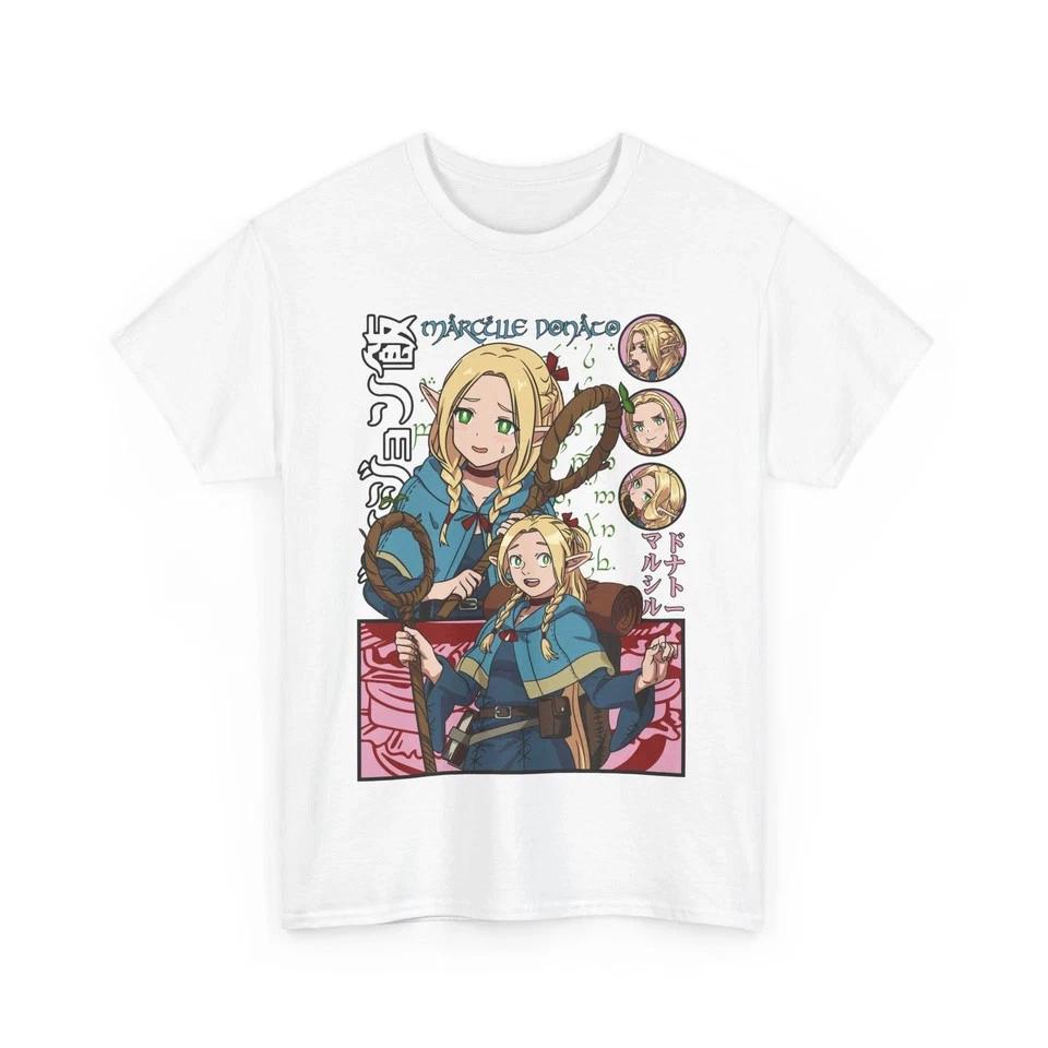 Delicious In Dungeon Marcille Donato TShirt Unisex Tee Unisexga Shirt White S