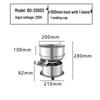 Stainless Steel Electric Vibrating Sieve for Flour, Soy Milk & Granules