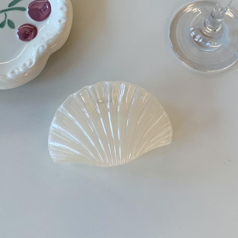 Nou Clip de prindere tip gheară cu carcasă de jeleu Simfonia Coreeană Nou Clip de păr tip gheară rechin pentru partea din spate a capului Accesorii de păr pentru fete femei