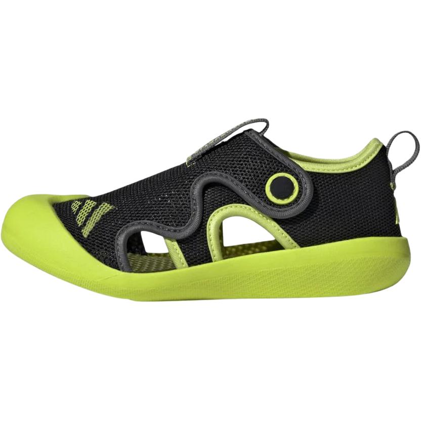 Adidas Altaventure 3.0 Mesh Versatile Comfortable Non-Slip Durable Low-Top Sandals Kids Sandals Black Green JP5749