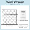 5 Pack Plant Protector from Animals 13.4'' X 13.4'' Metal Plant Cage
