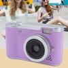 Digital Camera 4K 48MP 18x Zoom Auto   2.4 Inch Screen Built in Fill Light Compact Students Camera for Daily Travel