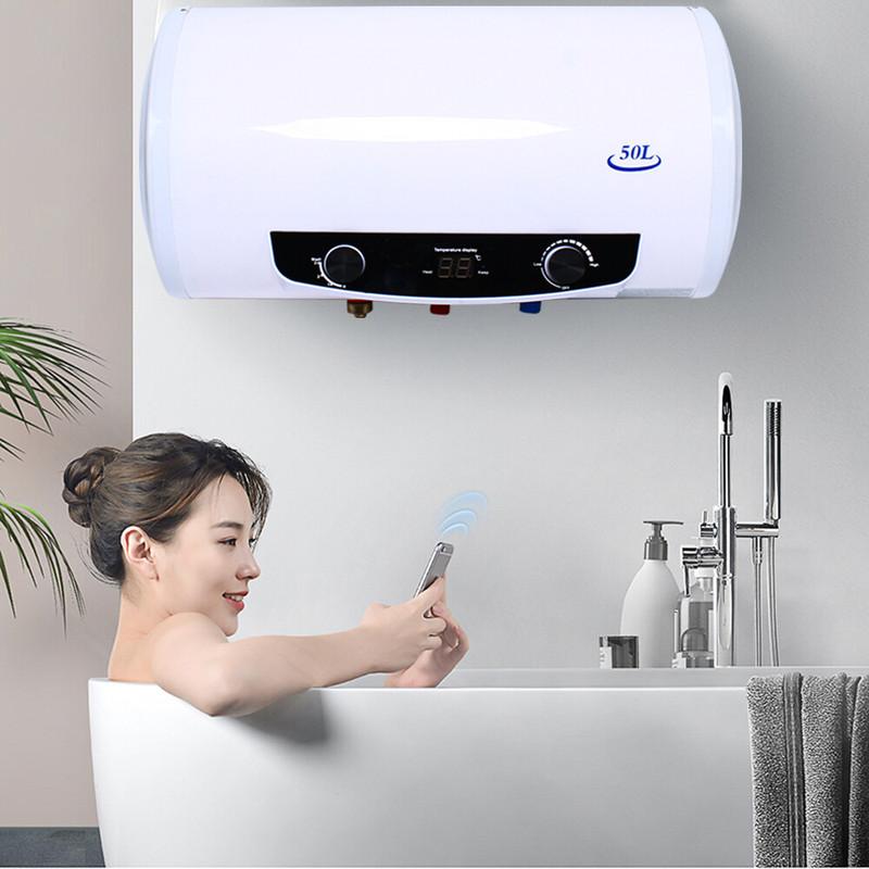 New Electric Hot Water Heater Warmer Heating Heat Tank Bathroom Shower House 35L