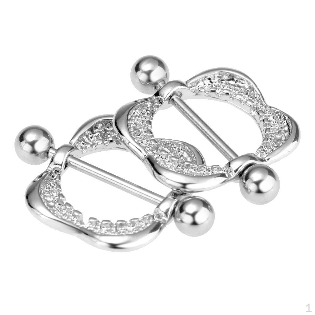 

1 пара украшений со стразами и квадратным геометрическим щитом для сосков, 14 г