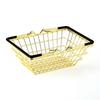 Mini Metall Aufbewahrungskorb Schmuck Organizer Korb Schreibtisch Kosmetik Display Rahmen Foto Requisiten