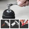 Portable Double End Wrench Anti-skid Handle Mini Mini Ratchet Socket Wrench Adjustable Compact 2-In-1 Wrench