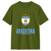 Streetwear T Shirt Summer Argentina Flag Hip Hop Tshirts Cotton Tee Shirt For Unisexs Retro Plus Size 6xl Short Sleeve Clothes