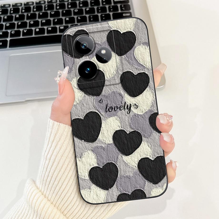 For Realme GT 7 5G Case RMX5061 Cute Cartoon Fashion Painted Cover Soft Silicone Case For Realme GT7 Pro GT 7 Pro 7T GT7T Fundas