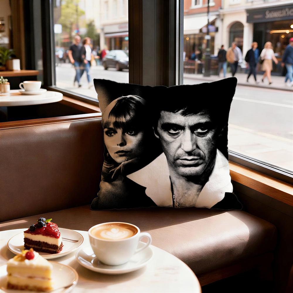 Movie Scarface Cushion Cover Decorative Cushions Covers Cover Sofa x Pillow  Piece x x Pillowcase