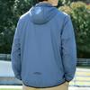Plus Size Men's Breathable Sun Protection Hoodie, Elastic Fabric Casual Jacket (6XL-12XL)
