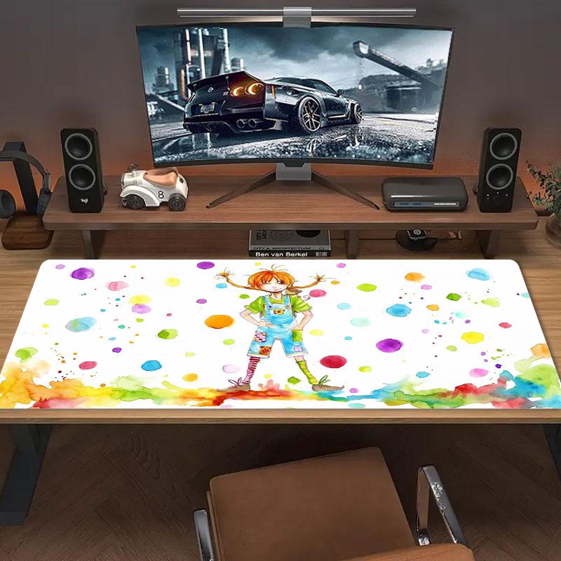 Colorful Dreamscape Large Size Mouse Pad Large Gaming Table Cushion Nonslip Laptop Tablet Big Mousepad Xxl Mat Mini Pc Playmat With Lock Edge