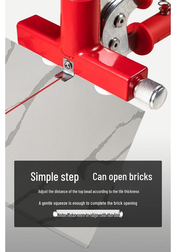 Ishii T-shaped High-Precision Tile and Glass Push Knife