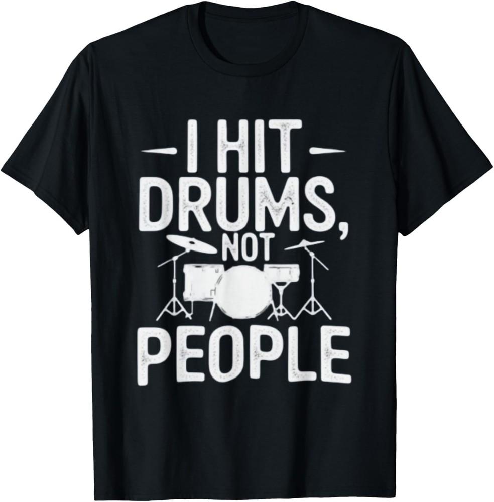 Funny Drum Player Music Lover Tee TShirt Unisex T-Shirt XXXL