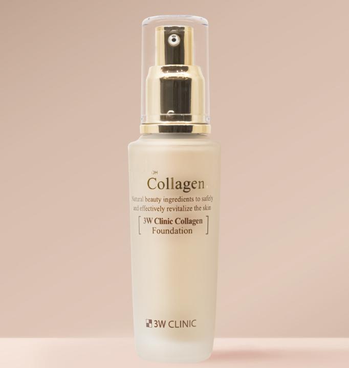 3W Clinic Collagen Foundation – 50ml (#21 / #23)
