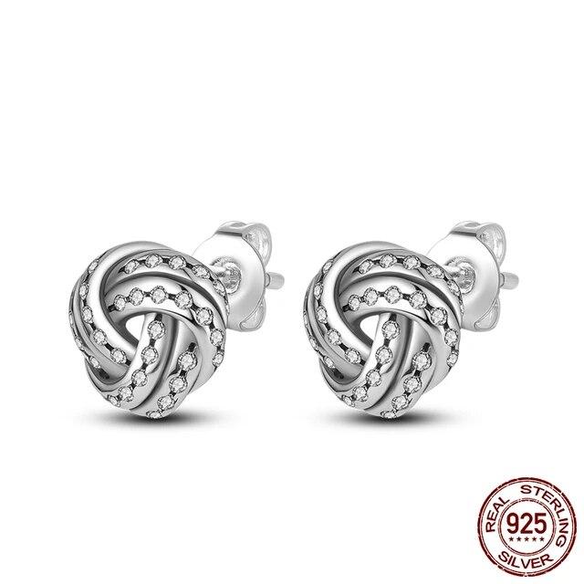 Neue Design Stern Flügel Ohrstecker Creolen für Frauen Freundin Frau Silber 925 Schmuck Geschenk Tropfen Ohrringe