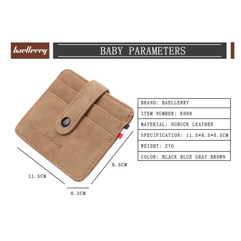 Mini pouzdro na karty z umělé kůže Ultratenké kryty na řidičský průkaz Mini peněženka pro muže Ženy GZW