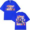 Cute Ateez 2025 World Tour in Your Fantasy T Shirt Fan Gifts Korean Kpop Fashion T-shirt Men Women Cotton Short Sleeve T-shirts