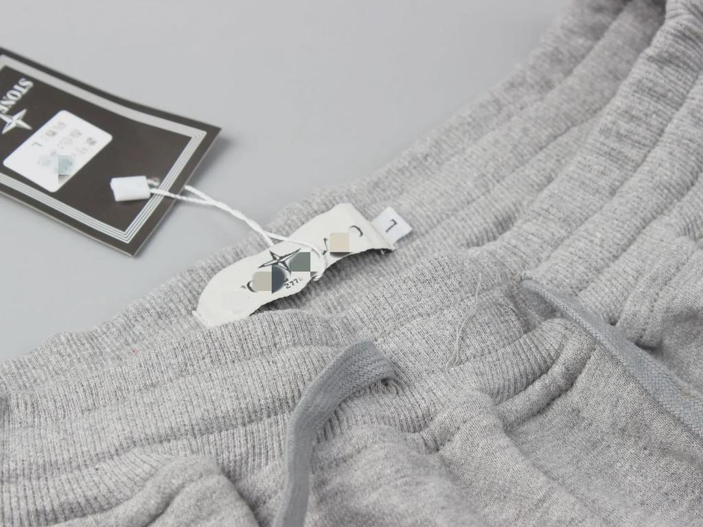2024 European-American Men's Casual Loose Fit Stone Sweatpants for Autumn/Winter.