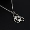 Resident Evil Totem Pendant Necklace Men and Women Trendy INS Street Punk Hip Hop Necklace