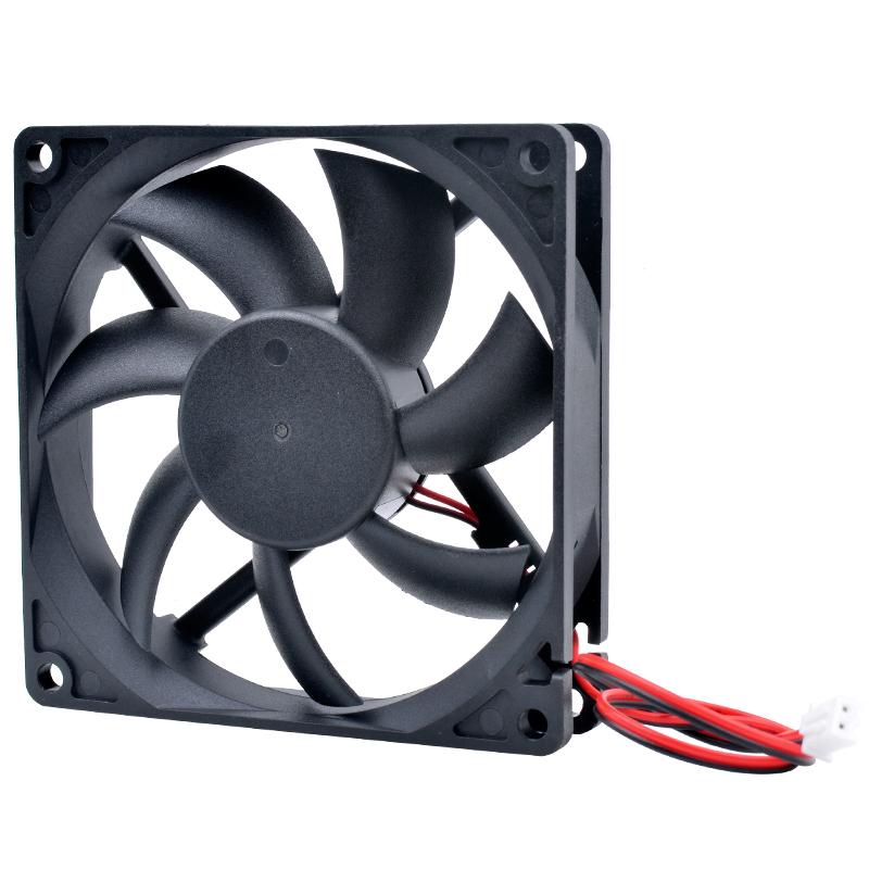 ACP9020 High Speed Cooling Fan 92mm 9.2cm DC12V 24V 2pin Chassis CPU Power Charger Fan for Computer Hardware Cooling System