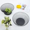 Nordic Iron Fruit Basket Modern Creative Household Living Room Single Light Normal Surface Inside Base Fixed Keep