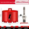 Compact Electric Hammer Water Drill Bit Set for Sharp Hole Opening in Range Hood, Wire Box, and Wall.