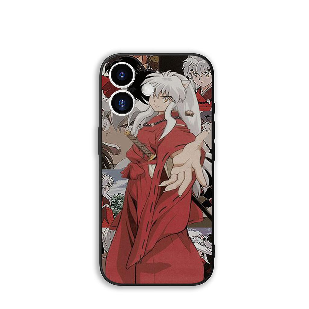 Coque Cover for Samsung Galaxy A55 A56 A25 A36 A54 S8 S9 S21 S20 FE A53 A13 A12 A14 A33 A70 A71 A51 A21S Case Cartoon Inuyasha