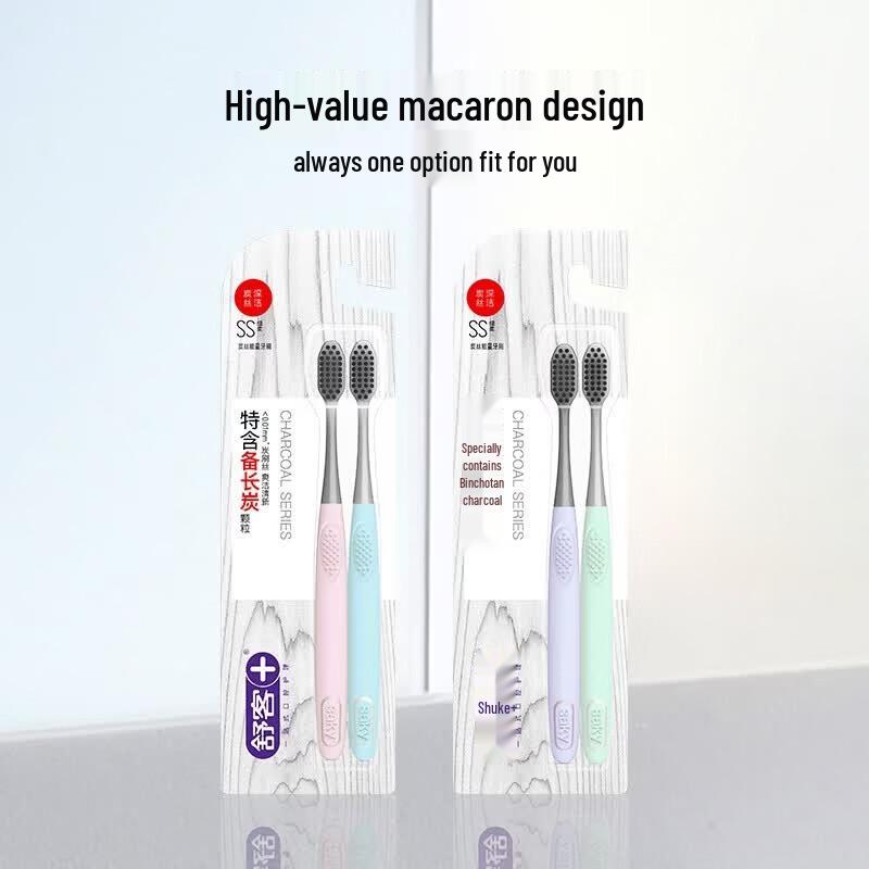 

Shuke Carbon Silk Energy Toothbrush - 4-Pack