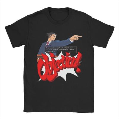 Ace Attorney Phoenix Tee Shirt for Men Women New Arrival T Shirts  Cotton Clothes