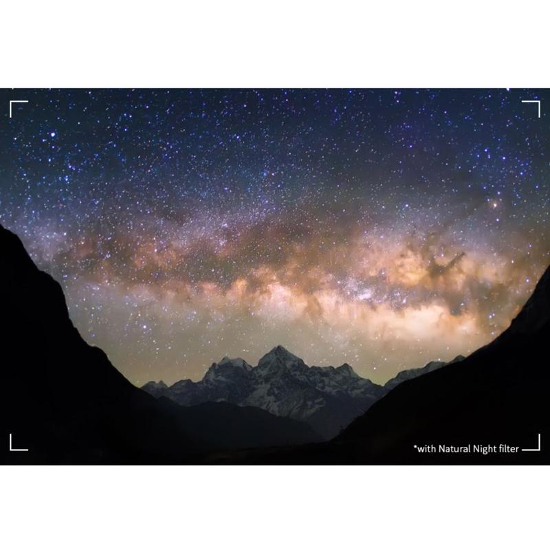 Camera Lens Filter 49 52 55 58 62 67 72 77 82mm Natural Night Filter for Night Photography for Sky/Star Astrophotography