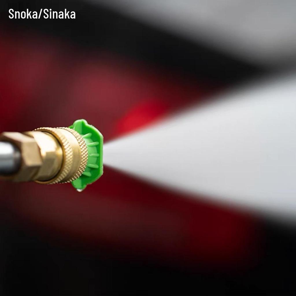 Hochdruck Autowaschwasserpistole mit Fünffarb-Düse, 1/4 Schnellsteckadapter