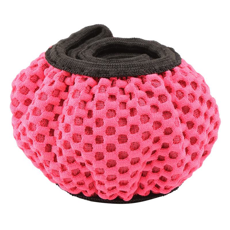 

Чехол на руль автомобиля из дышащей сетки: Универсальный, нескользящий, впитывающий пот для всех сезонов 38 cm розовый