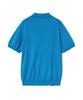 YALE Supima Cotton Short Sleeve Polo Knit Ocean Blue
