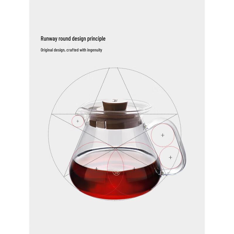 Hero Heat-Resistant Glass Coffee Sharing Pot