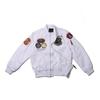Trendy 2025 American Style Men's MA-1 Air Force Pilot Jacket with Badge Embroidery for Spring/Autumn.