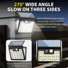 2/4/6PCS Solar Wall Lamp Outdoor Motion Sensors Lights Garden Decoration Waterproof Solar Security Street Lamp for Garage Fence