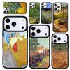 Capa Case for iPhone 17 Air 16 Pro Max 15 Plus 11 13 Mini 14 12 Back Phone Cover Vincent Van Gogh