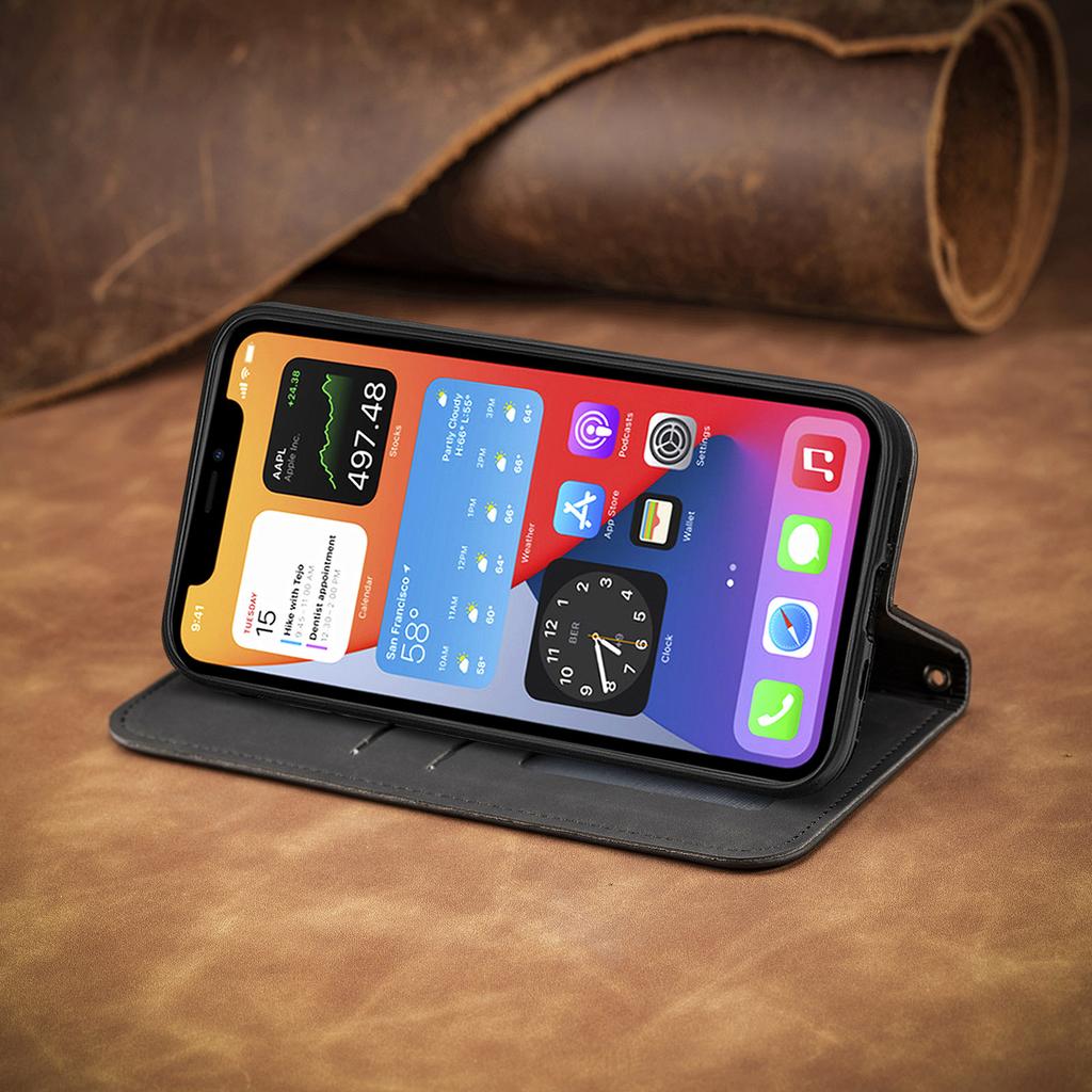 Leather Case For OPPO A5 A9 A53 2020 A74 A72 A52 A91 A96 A54 A95 A94 A92 A57 A77 A78 A98 A16 A16S A15 A15S A17 Flip Case Cover