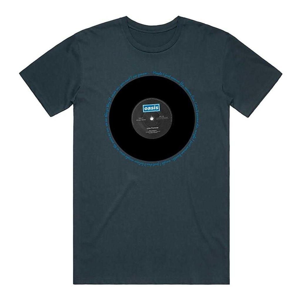 Oasis Unisex Adult Live Forever Single T-Shirt