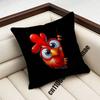 For Lively Cute Cartoon Funny Gym Chick Chicken Throw Pillow Case Sham 45X45Cm 40X40Cm Square Car Pillowcase Pad Cushion Cover