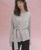 ANDNEEDS Draping Long Sleeve Tee (Light Gray)
