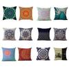 Premium Vintage Cotton Linen Throw Pillow Case Cushion Cover For Elegant Decor