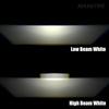 MAXGTRS Dual Lens H4 LED Headlight Mini Projector Lens HBS 9003 Auto Beam Light 50W 11000LM